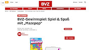 BVZ Gewinnspiel