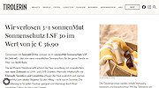 Tirolerin Gewinnspiel