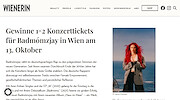 Wienerin Gewinnspiel