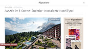 Signature Gewinnspiel